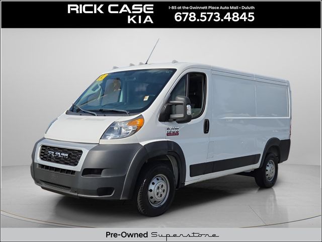 Bright White Clearcoat 2019 RAM ProMaster Van Front-Wheel Drive 6-Speed Automatic