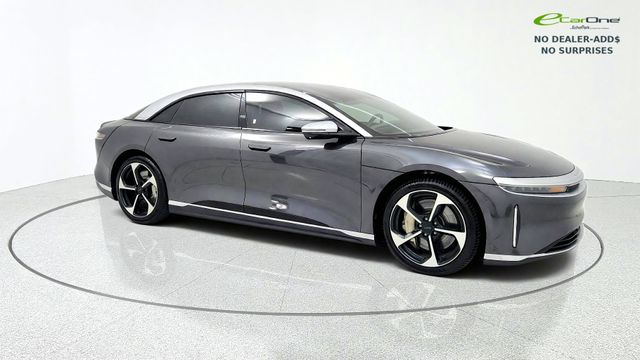 Quantum Gray Metallic 2023 Lucid Air Sedan All-Wheel Drive 1-Speed Automatic