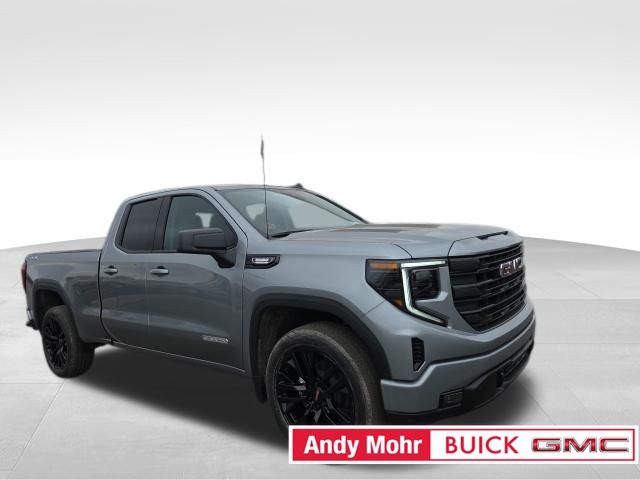 Sterling Metallic 2026 GMC Sierra 1500 Elevation Double Cab 4WD Pickup Truck Four-Wheel Drive Automatic