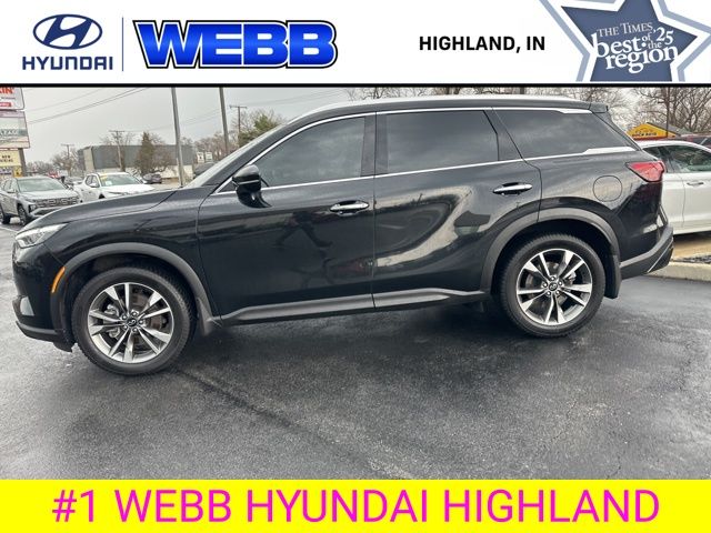 Used 2023 Black INFINITI LUXE image 47