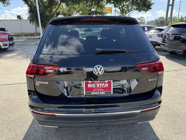 2020 Volkswagen Tiguan 2.0T SE Black at North Houston Mitsubishi