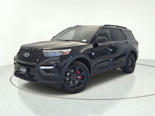 Black Metallic 2020 Ford Explorer SUV / Crossover All-Wheel Drive Automatic