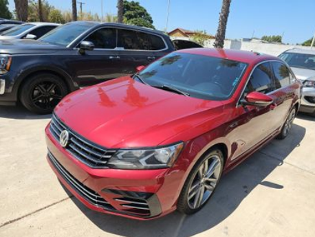 Fortana Red 2017 Volkswagen Passat Sedan Front-Wheel Drive 6-Speed Automatic