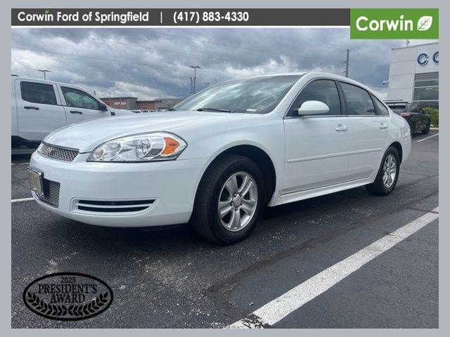 Summit White 2012 Chevrolet Impala LS FWD Sedan Front-Wheel Drive 6-Speed Automatic Overdrive