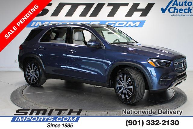 Twilight Blue Metallic 2024 Mercedes-Benz GLE 450e 4MATIC SUV / Crossover All-Wheel Drive 9-Speed Automatic