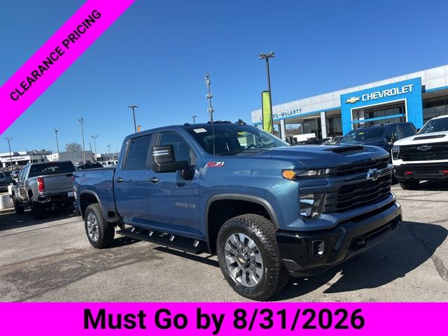 Lakeshore Blue Metallic 2026 Chevrolet Silverado 2500HD Pickup Truck Four-Wheel Drive Automatic