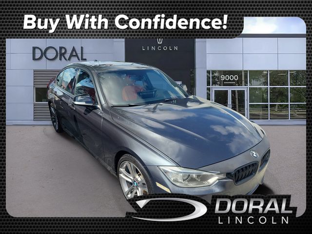 Gray (Mineral Grey Metallic) 2013 BMW 3 Series Sedan Rear-Wheel Drive 8-Speed Automatic
