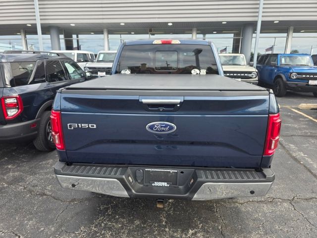 Used 2017 Blue Ford Lariat image 6