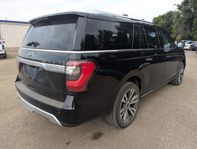 2021 Black Ford Expedition Max Platinum 4X4 SUV