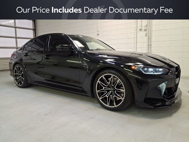Black Sapphire Metallic 2021 BMW M3 Sedan Rear-Wheel Drive 8-Speed Automatic