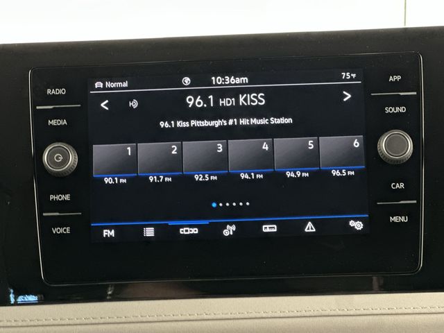 2025 Volkswagen Taos 1.5T SE Black at Subaru and VW of Moon Township