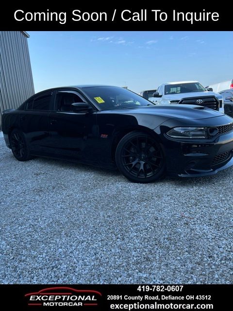 Pitch Black Clearcoat 2019 Dodge Charger Sedan Rear-Wheel Drive 8-Speed Automatic