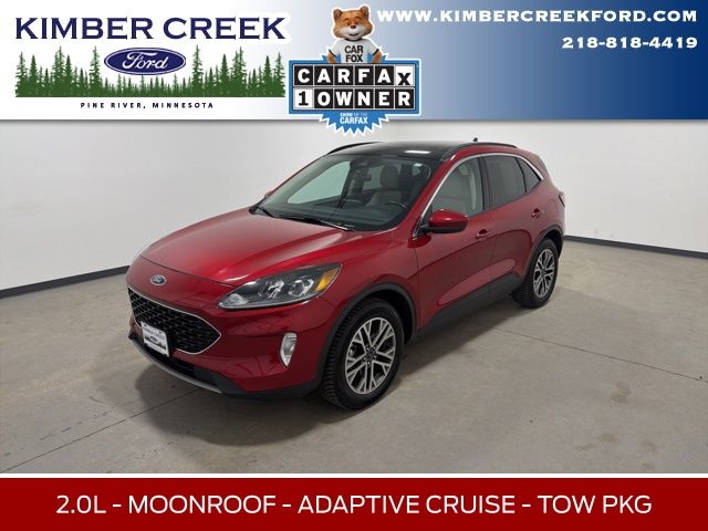 Rapid Red Metallic Tinted Clearcoat 2020 Ford Escape SEL AWD SUV / Crossover All-Wheel Drive 8-Speed Automatic