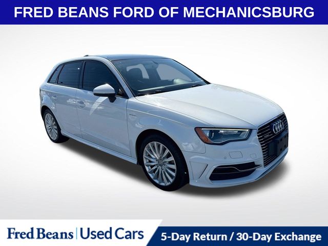 Ibis White 2016 Audi A3 Sportback Wagon Front-Wheel Drive 6-Speed Automatic