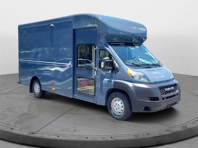 Patriot Blue Pearlcoat 2022 RAM ProMaster Chassis 3500 159 Extended Cutaway FWD Van Front-Wheel Drive 9-Speed Automatic