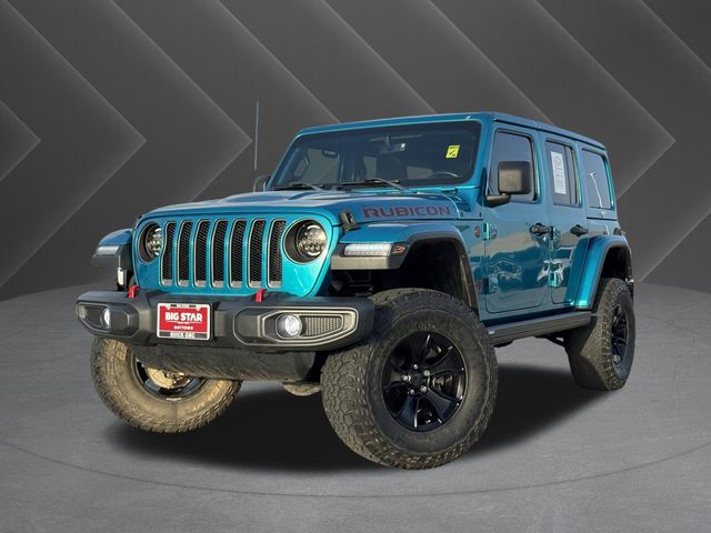 2020 Jeep Wrangler Unlimited Rubicon Teal at DeMontrond Ford