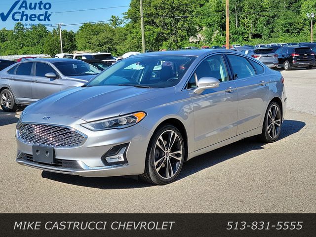 Silver Metallic 2020 Ford Fusion Sedan All-Wheel Drive 6-Speed Automatic
