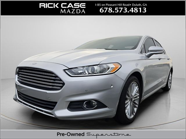 Silver 2014 Ford Fusion SE Sedan Front-Wheel Drive 6-Speed Automatic