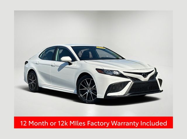 Ice Cap 2024 Toyota Camry SE FWD Sedan Front-Wheel Drive 8-Speed Automatic