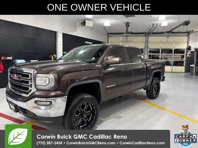 Mahogany Metallic 2016 GMC Sierra 1500 Pickup Truck Four-Wheel Drive 6-Speed Automatic Overdrive