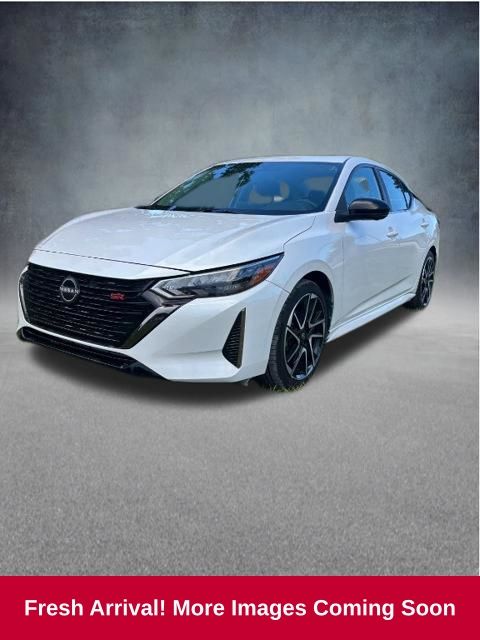 Aspen White Tricoat 2024 Nissan Sentra Sedan Front-Wheel Drive Continuously Variable Transmission
