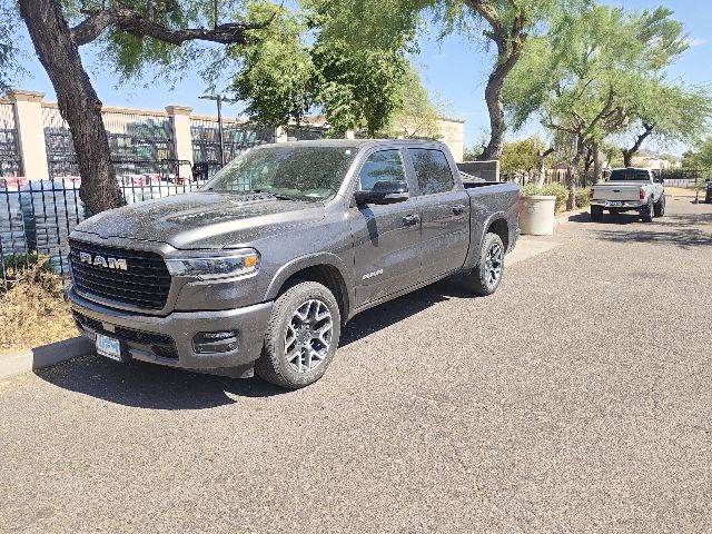 2025 Ram 1500 Laramie Gray at Texan Dodge Chrysler Jeep Ram