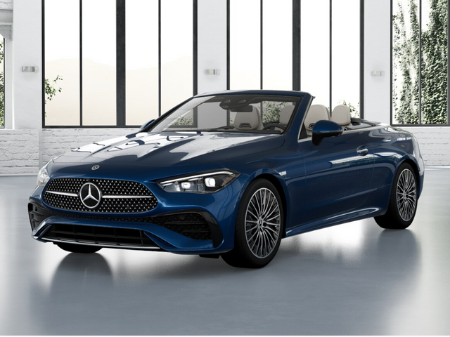 Starling Blue Metallic 2027 Mercedes-Benz CLE Convertible All-Wheel Drive 9-Speed Automatic