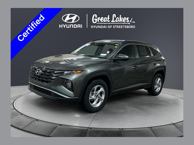 Amazon Gray 2023 Hyundai Tucson SEL AWD SUV / Crossover All-Wheel Drive 8-Speed Automatic