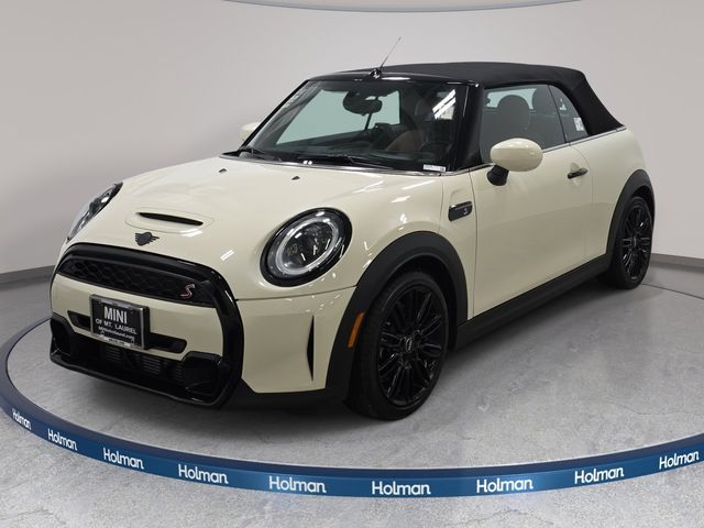 Pepper White 2022 MINI Cooper S Convertible FWD Convertible Front-Wheel Drive 7-Speed Automatic