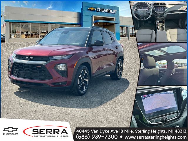 Red (Crimson) 2023 Chevrolet Trailblazer SUV / Crossover Front-Wheel Drive Continuously Variable Transmission
