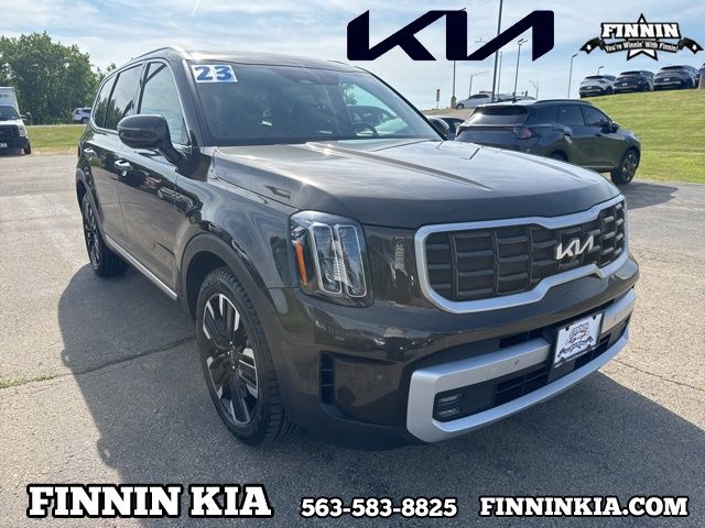 Dark Moss 2023 Kia Telluride SX AWD SUV / Crossover All-Wheel Drive 8-Speed Automatic