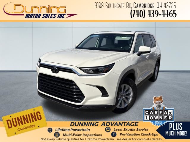 Coastal Cream 2024 Toyota Grand Highlander XLE AWD SUV / Crossover All-Wheel Drive 8-Speed Automatic