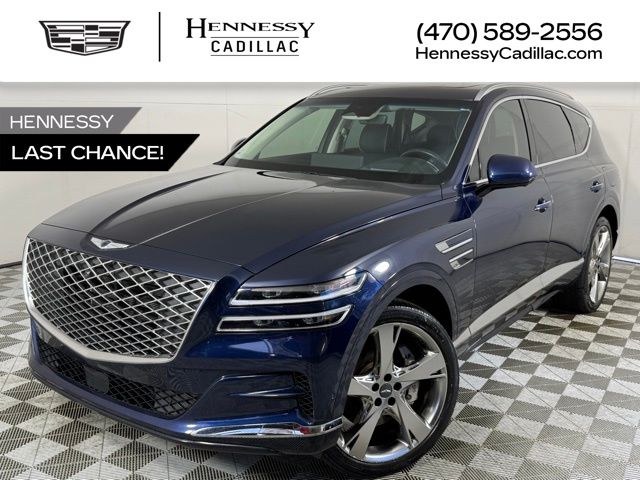 Adriatic Blue 2023 Genesis GV80 2.5T AWD SUV / Crossover All-Wheel Drive 8-Speed Automatic