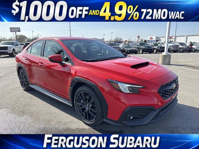 Ignition Red 2026 Subaru WRX Premium AWD Sedan All-Wheel Drive 6-Speed Manual