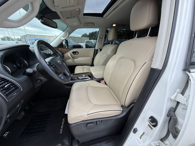 2021 Nissan Armada SL White at Baytown Hyundai