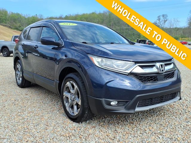 Black (Obsidian Blue Pearl) 2017 Honda CR-V SUV / Crossover All-Wheel Drive Continuously Variable Transmission