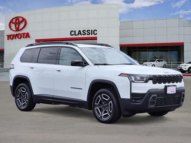 Bright White Clearcoat 2026 Jeep Cherokee Laredo 4WD SUV / Crossover Four-Wheel Drive Continuously Variable Transmission
