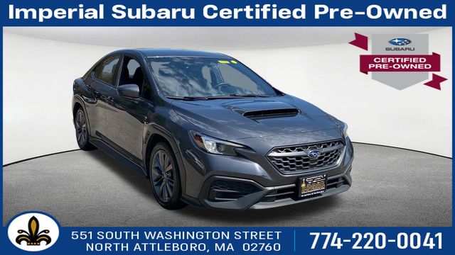 Magnetite Gray Metallic 2022 Subaru WRX Sedan All-Wheel Drive Continuously Variable Transmission