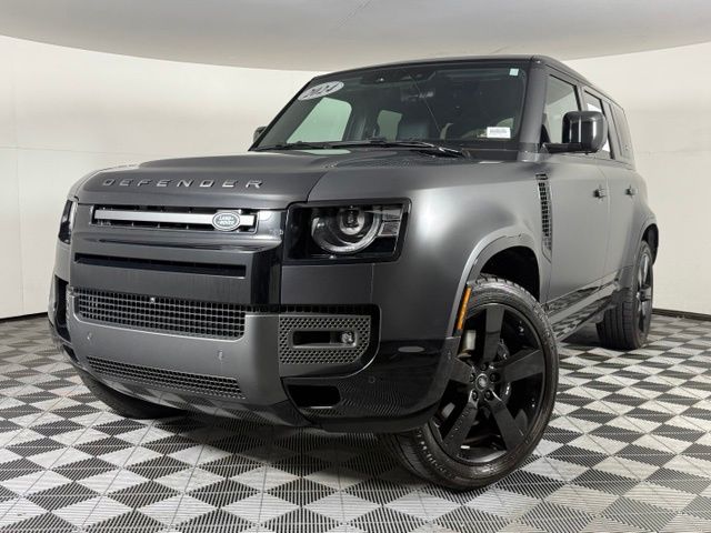 Carpathian Gray Premium Metallic 2024 Land Rover Defender SUV / Crossover All-Wheel Drive 8-Speed Automatic