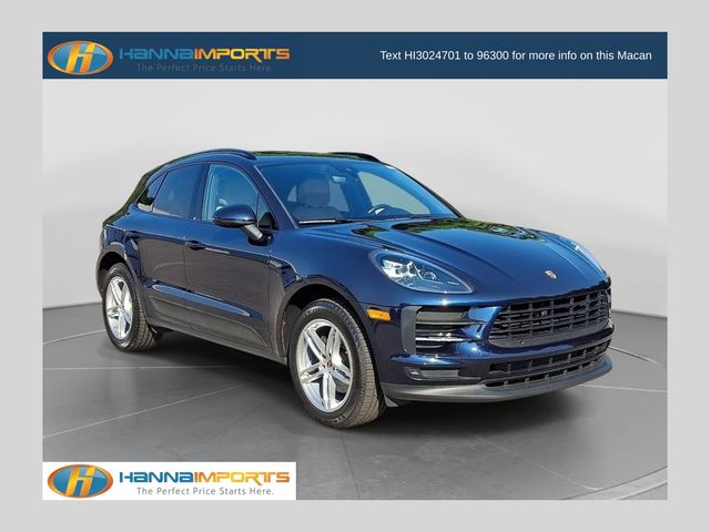 Night Blue Metallic 2019 Porsche Macan SUV / Crossover All-Wheel Drive 7-Speed Automatic