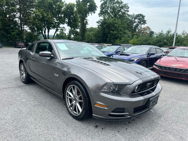 Sterling Gray Metallic 2014 Ford Mustang Coupe Rear-Wheel Drive 6-Speed Manual