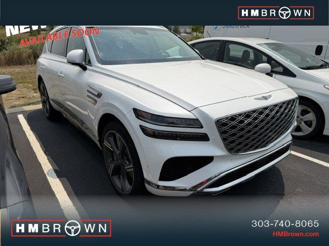 Uyuni White 2025 Genesis GV80 SUV / Crossover All-Wheel Drive 8-Speed Automatic