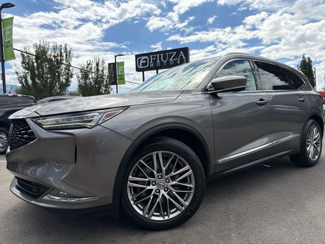 Gray 2022 Acura MDX SUV / Crossover All-Wheel Drive Automatic