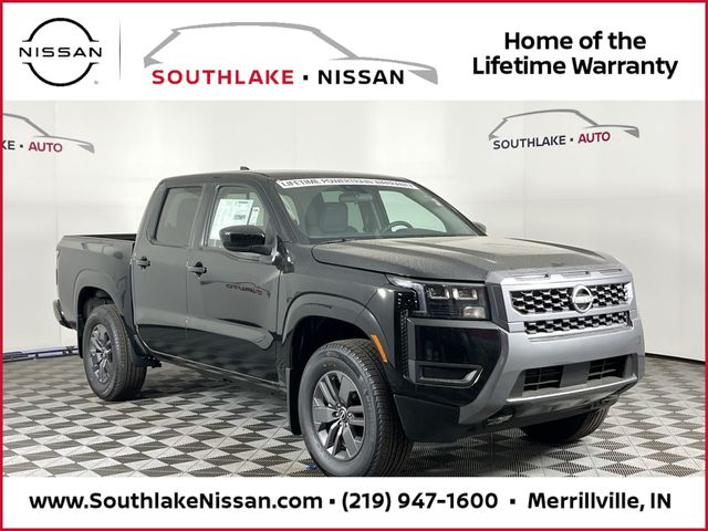 Super Black 2026 Nissan Frontier Pickup Truck Four-Wheel Drive 9-Speed Automatic Overdrive