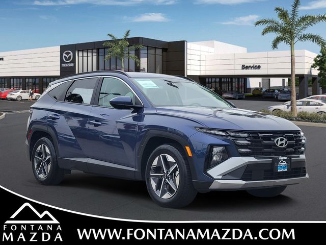 Blue 2025 Hyundai Tucson SUV / Crossover Front-Wheel Drive 8-Speed Automatic