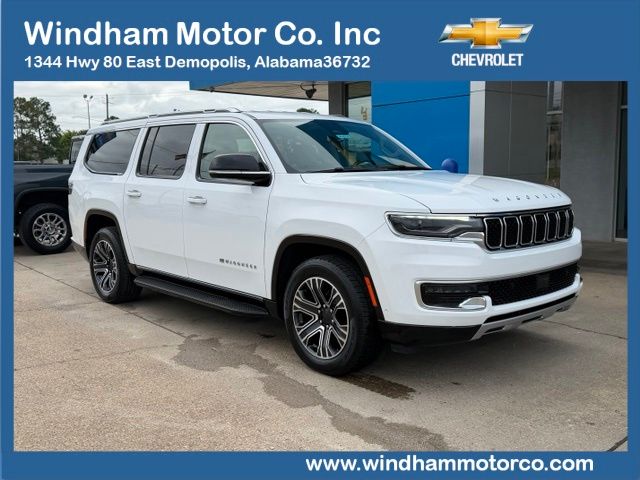 Bright White Clearcoat 2024 Jeep Wagoneer L SUV / Crossover 4X2 8-Speed Automatic