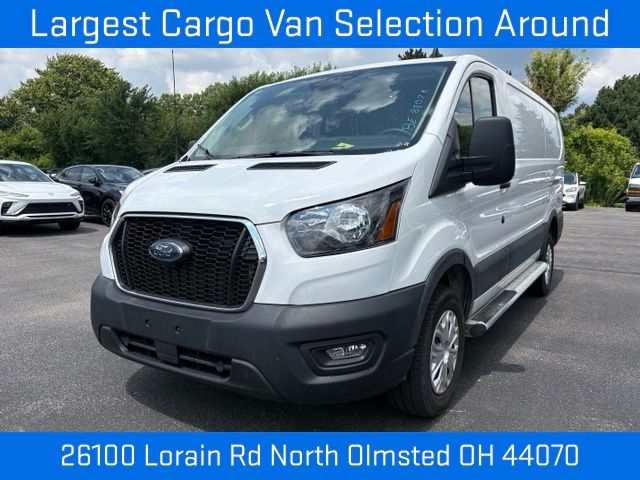 Oxford White 2025 Ford Transit Cargo Van Rear-Wheel Drive 