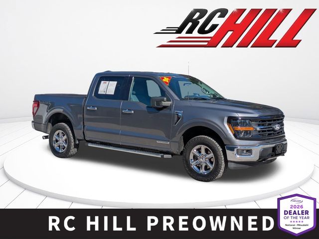 Gray Metallic 2024 Ford F-150 Pickup Truck Four-Wheel Drive Automatic