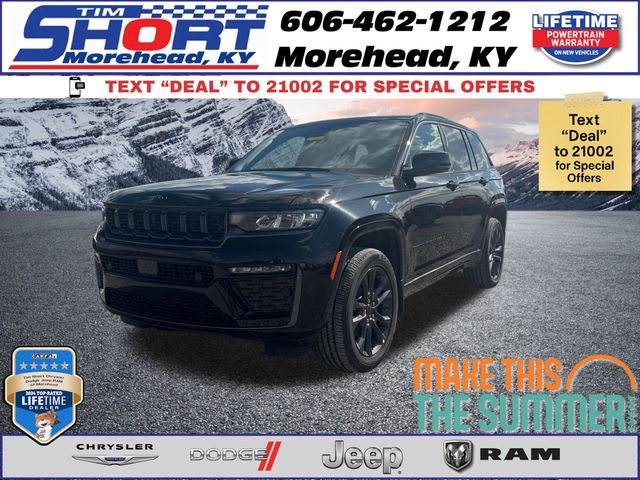 Diamond Black Crystal Pearlcoat 2026 Jeep Grand Cherokee SUV / Crossover Four-Wheel Drive 8-Speed Automatic