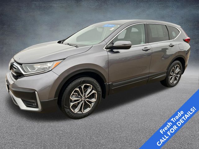 Gray (Modern Steel) 2021 Honda CR-V EX-L AWD SUV / Crossover All-Wheel Drive Continuously Variable Transmission